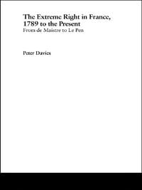 Produktbild: The Extreme Right in France, 1789 to the Present