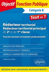 Produktbild: R&eacute;dacteur territorial, r&eacute;dacteur territorial principal de 2e et de 1re classe - Tous les concours et examens professionnels
