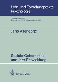 Produktbild: Soziale Gehemmtheit und ihre Entwicklung