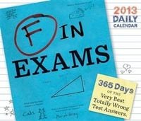 Produktbild: 2013 Daily Calendar: F in Exams