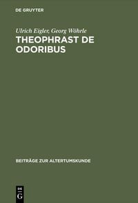 Produktbild: Theophrast De odoribus