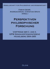Produktbild: Perspektiven philosophischer Forschung