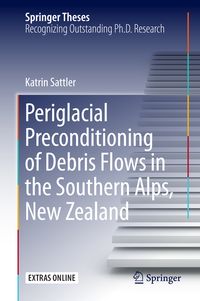 Produktbild: Periglacial Preconditioning of Debris Flows in the Southern Alps, New Zealand