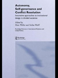 Produktbild: Autonomy, Self Governance and Conflict Resolution
