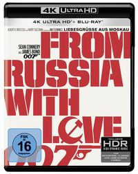 Produktbild: James Bond - Liebesgr&uuml;&szlig;e aus Moskau (4K Ultra HD) + (Blu-ray)