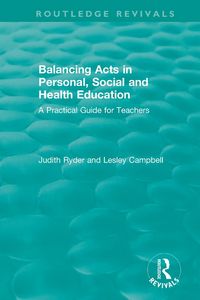Produktbild: Balancing Acts in Personal, Social and Health Education