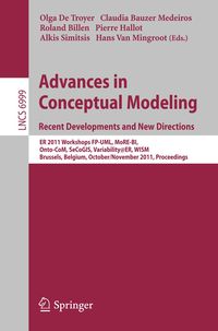 Produktbild: Advances in Conceptual Modeling. Recent Developments and New Directions