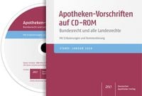 Produktbild: Apotheken-Vorschriften auf CD-ROM