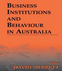 Produktbild: Business Institutions and Behaviour in Australia