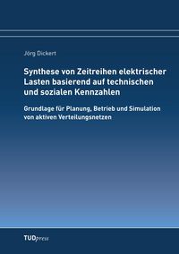 Produktbild: Synthese von Zeitreihen elektrischer Lasten basierend auf technischen und sozialen Kennzahlen