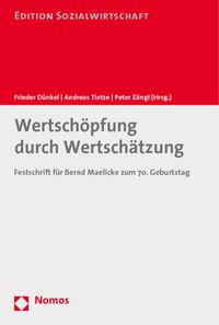 Produktbild: Wertsch&ouml;pfung durch Wertsch&auml;tzung