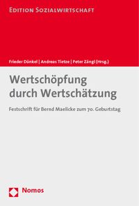 Produktbild: Wertsch&ouml;pfung durch Wertsch&auml;tzung