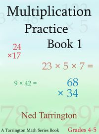 Produktbild: Multiplication Practice Book 1, Grades 4-5