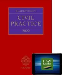 Produktbild: Blackstone's Civil Practice 2022 Digital Set