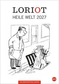Produktbild: Loriot Heile Welt Halbmonatskalender 2027
