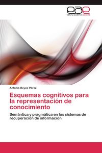 Produktbild: Esquemas cognitivos para la representaci&oacute;n de conocimiento