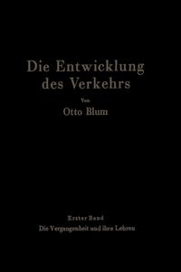 Produktbild: Die Entwicklung des Verkehrs