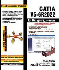 Produktbild: CATIA V5-6R2022 for Designers, 20th Edition