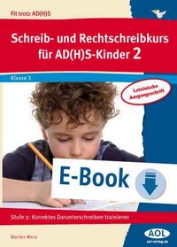 Produktbild: Schreib-/Rechtschreibkurs f&uuml;r AD(H)S-Kinder 2 LA