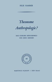 Produktbild: Theonome Anthropologie?