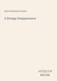 Produktbild: A Strange Disappearance