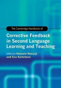 Produktbild: The Cambridge Handbook of Corrective Feedback in Second Language Learning and Teaching