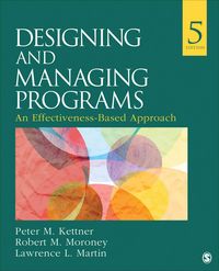Produktbild: Kettner, P: Designing and Managing Programs