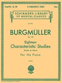 Produktbild: 18 Characteristic Studies, Op. 109