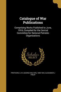 Produktbild: Catalogue of War Publications