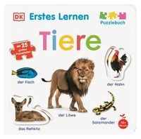 Produktbild: Erstes Lernen Puzzlebuch. Tiere