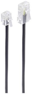 Produktbild: Shiverpeaks ISDN Anschlusskabel [1x RJ11-Stecker 6p4c - 1x RJ45-Stecker 8p4c] 10m Schwarz