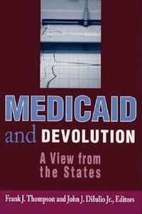 Produktbild: Medicaid and Devolution