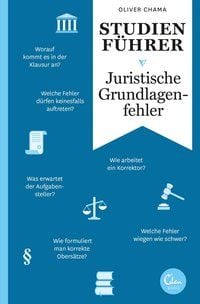 Produktbild: Studienf&uuml;hrer Juristische Grundlagenfehler