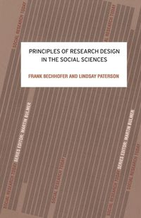 Produktbild: Principles of Research Design in the Social Sciences