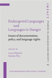 Produktbild: Endangered Languages and Languages in Danger