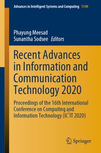 Produktbild: Recent Advances in Information and Communication Technology 2020
