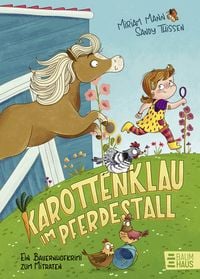 Produktbild: Karottenklau im Pferdestall - Ein Bauernhofkrimi zum Mitraten