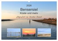 Produktbild: Bensersiel K&uuml;ste und mehr (Wandkalender 2026 DIN A2 quer), CALVENDO Monatskalender