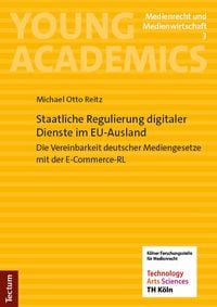 Produktbild: Staatliche Regulierung digitaler Dienste im EU-Ausland