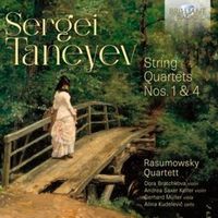 Produktbild: Taneyev:String Quartets Nos.1&4