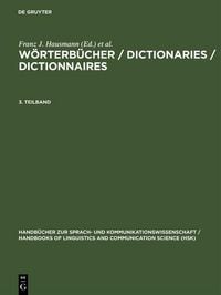 Produktbild: W&ouml;rterb&uuml;cher / Dictionaries / Dictionnaires. 3. Teilband