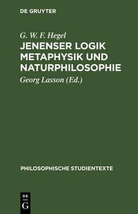 Produktbild: Jenenser Logik Metaphysik und Naturphilosophie