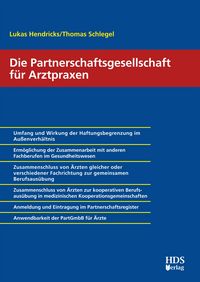 Produktbild: Die Partnerschaftsgesellschaft f&uuml;r Arztpraxen