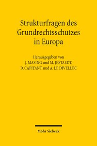 Produktbild: Strukturfragen des Grundrechtsschutzes in Europa
