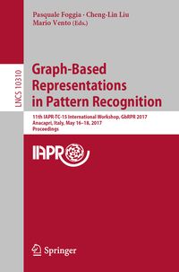 Produktbild: Graph-Based Representations in Pattern Recognition