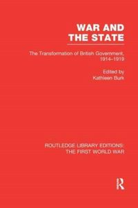 Produktbild: War and the State (RLE The First World War)