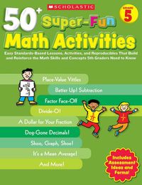 Produktbild: 50+ Super Fun Math Activ-Grd 5