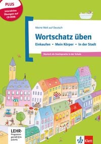 Produktbild: Wortschatz &uuml;ben: Einkaufen - Mein K&ouml;rper - In der Stadt, inkl. CD-ROM