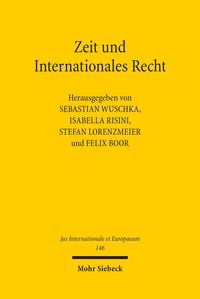 Produktbild: Zeit und Internationales Recht