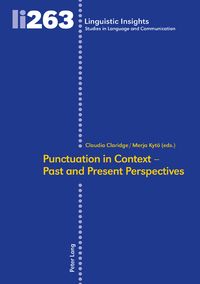 Produktbild: Punctuation in Context &ndash; Past and Present Perspectives